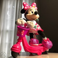 sing & spin scooter minnie plush