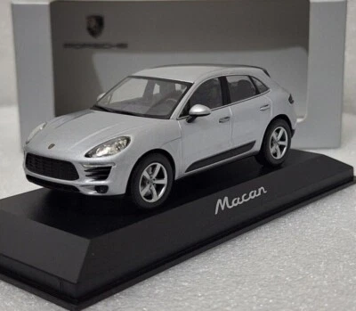 Porsche MACAN 2013 plata 1/43 diecast caja de distribuidor wap0201540e Minichamps Foto 1 de 4