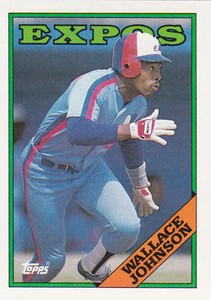 1988 TOPPS...WALLACE JOHNSON...NRMT...CARD # 228...EXPOS...FREE COMBINED SHIP