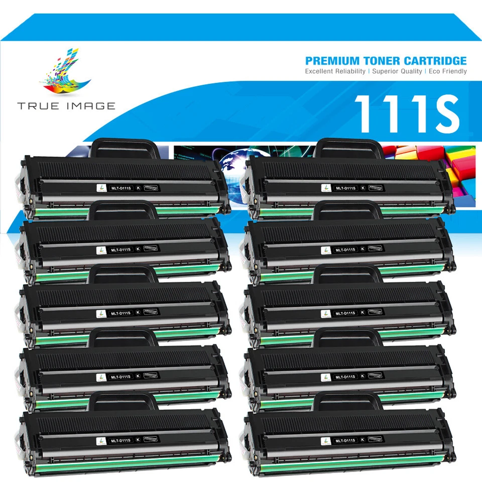 Lote de 1-10 cartuchos de tóner MLT-D111S para Samsung Xpress M2020W M2024W M2070FW Foto 1 de 2