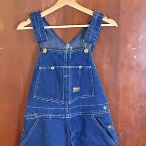 OshKosh B'gosh Vintage 70s American Union Made Sanforized Vesbak Overall Mens 34 - Picture 1 of 9
