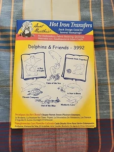 Tante Martha's Hot Bügelbild Transfers 3992 Delphine And Friends *Neu* - Bild 1 von 1