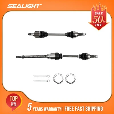 Drive Axle Shaft For 2013-2018 Nissan Altima Front Driver and Passenger Set of 2 - Image 1 of 4