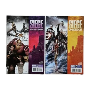 Lot Of 2 SIEGE EMBEDDED #2 & #4 Comic Books Marvel 2010 NEW UNREAD VF+ 8.5 - Picture 1 of 5