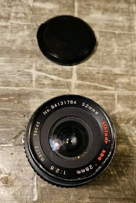 ALBINAR ADG 28MM 1:2.8 MACRO FOCUS 52MM LENS  - Image 1 of 4