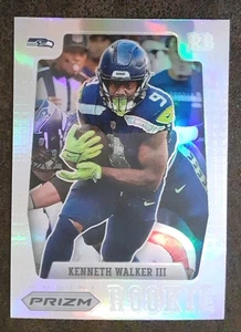 Kenneth Walker RC 2022 Panini Prizm #PFR-10 Silver Flashback Rookie. C2C - Imagen 1 de 3