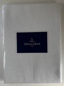 Villeroy & Boch Windsor Tablecloth 60" x 84" Oblong Metallic Silver Sparkle New - Picture 1 of 5