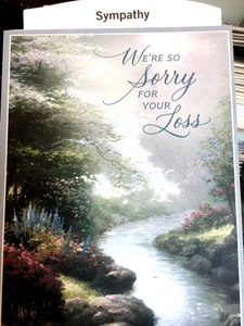 SYMPATHY Card, "We're So SORRY For Your Loss" To Friend from Friends 100K - Picture 1 of 3