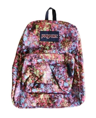 Mochila Estudiante JanSport Superbreak, Multi Flor Expuesta, Nueva Foto 1 de 2