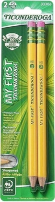 DIX33306 - Ticonderoga My First Large Beginner No. 2 Pencils - Image 1 of 4