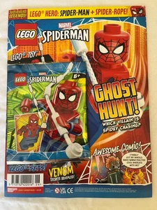 LEGO Spiderman Magazine #1 ~ Spider-Rope 242214 *Super Hero Legends* - Picture 1 of 1