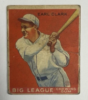 1933 Goudey Earl Clark #57 (Poor) - Image 1 of 4