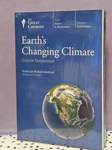 Great Courses DVD Earth's Changing Climate by Richard Wolfson, New & SEALED - Foto 1 di 2