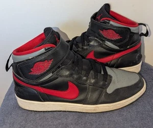 Nike Air Jordan 1 High Flyease Negro Gimnasio Rojo Gris Humo 2021 Talla 10 CQ3835-006 - Imagen 1 de 19