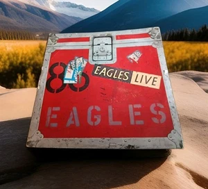 EAGLES Live '86 2x Record Vinyls - Original 1980 VINTAGE EDITION!!! *TESTED* - Picture 1 of 6