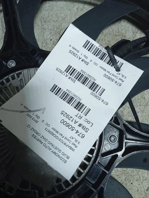 Radiator Fan Motor Fan Assembly Radiator 850 Watt Fits 12-19 BMW 640i 3901354 - Image 1 of 4