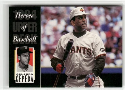 1994 UPPER DECK ALL-TIME HEROES #215 ORLANDO CEPEDA SAN FRANCISCO GIANTS - Image 1 of 2