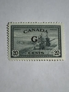 1950 Canada - Scott #O23 - Overprint G - MNH - OG - VF/XF!!! - Bild 1 von 2