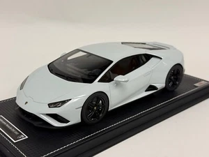 1/18 MR Collection Lamborghini Huracan Evo Coupe RWD in weiß Einzelstück - Bild 1 von 7