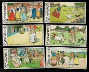 STOLLWERCK Sammelbilder komplette Serie 366 Heimkehr vom Wochenmarkt Landtypen - Bild 1 von 2