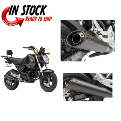 COBRA SLIP-ON MUFFLER BRONZE TIP HONDA 2022-2024 GROM MSX125 1137BZ - Image 1 of 4