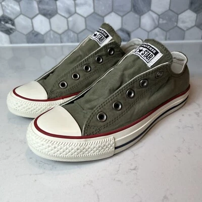 Zapatillas Converse All Star OX Unisex Para Mujer Talla 6 Para Hombre Talla 4 Verde Oliva 157641F Foto 1 de 4