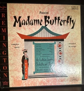 Puccini Madame Butterfly Play 1952 • Shellac 12” Record 33rpm Recorded In Europe - Imagen 1 de 18