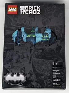 Lego 40726 Batman 85th Anniversary Brickheadz Limited Edition New Sealed GWP VIP - Picture 1 of 10