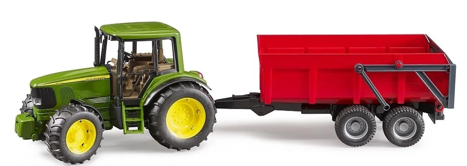 BRUDER - JOHN DEERE 6920 con rimorchio - 1/16 - BRU2057 - Immagine 1 di 1