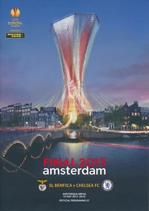 UEFA EUROPA LEAGUE FINAL 2013 Benfica v Chelsea - Official Match Programme - Picture 1 of 1