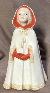 LITTLE RED RIDING HOOD by CYBIS Fine Porcelain Sculpture ~ Grimm's Fairy Tale 5" - Picture 1 of 12