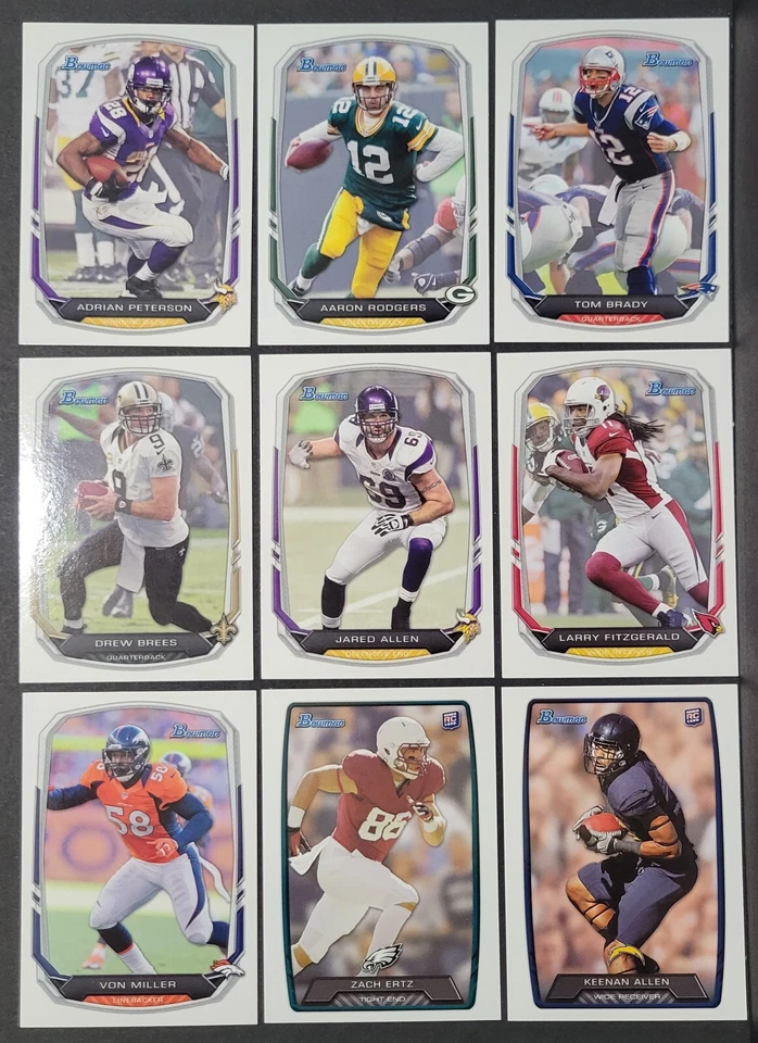 2013 Bowman Football, Complete Your Set, Volume Pricing - Image 1 of 1
