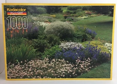 Kodacolor 1000 Piece Puzzle-Summer Garden Vintage *Factory Sealed Box* #21001 - Image 1 of 3