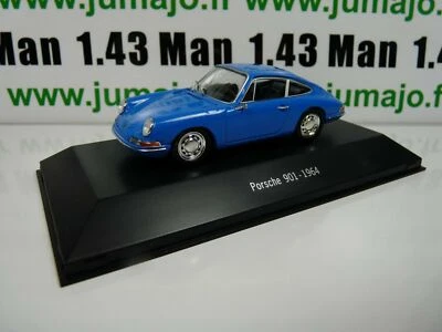 POR1 : voiture 1/43 atlas NOREV PORSCHE 911 collection : PORSCHE 901 (911) 1964 - Photo 1/4