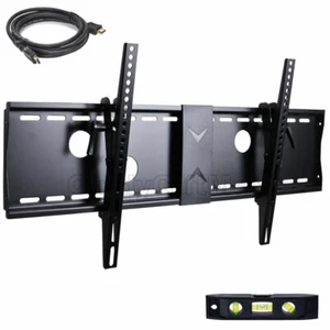 TV Wall Mount Tilt Bracket for most Vizio Samsung 50" 55 60 65 70 75" LED HD w1R - Picture 1 of 6