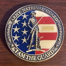Army National Guard We Will Not Fail 80008 US Flag Challenge Coin