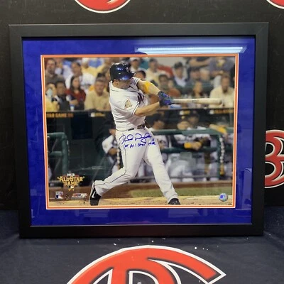 大卫·赖特签名带框 16 x 20 照片纽约大都会队刻字亲笔签名美国职棒大联盟 — 第 1/4 张图片