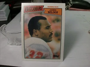 1987 Topps Football #385c - James Wilder VAR - Tampa Bay Buccaneers  87-053 - Picture 1 of 2