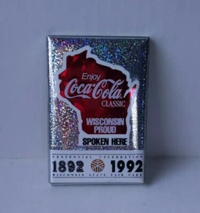 Wisconsin State Fair Coca Cola Coke 1992 Pin - Bild 1 von 5