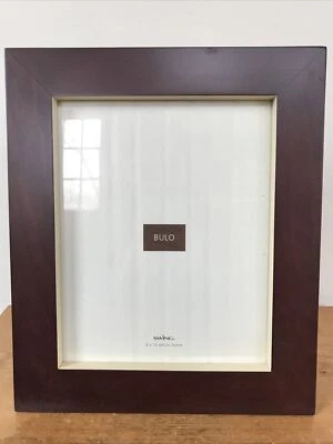 Columpio Marrón Madera Bulo Contemporáneo Moderno 8 x 10 Foto Cuadro Arte Marco Foto 1 de 4