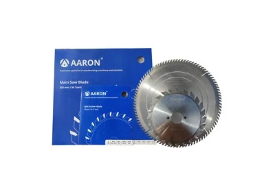 Heavy-Duty Panel Saw Blade Bundle: 300mm x 30mm x 96T, 120mm x 22mm x 12+12T - image 1 of 3