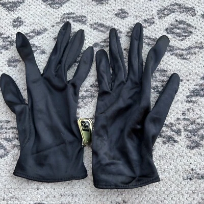 Guantes mujer vintage negros Foto 1 de 2