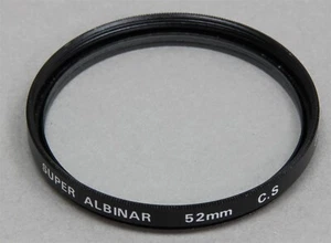 52mm Screw-In Filter Super ALBINAR CS C.S. Cross Screen Star Effect Made JAPAN - Picture 1 of 1