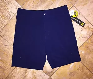 Guanto Body Uomo Nuovo con etichette $60 Anfibio Idrorepellente Blu Boardshorts Costume da Bagno - Foto 1 di 4