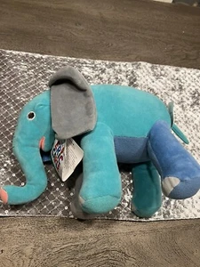 KOHL'S CARES Word of ERIC CARLE blauer Elefant Stofftier Plüschtier mit Etikett  - Bild 1 von 8