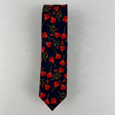 Corbata Gianni Feraud Limited Corbata Ajustada Liberty Telas Flores 100% Algodón Foto 1 de 4
