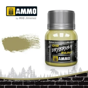 Ammo de Mig Dio Drybrush pintura acrílica densa #0617 amarillo alemán medio - 40 ml - Imagen 1 de 1