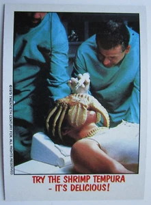Fright Flicks 1988 Topps Card #83 (NM) ~ Scena film horror alieno - Foto 1 di 2