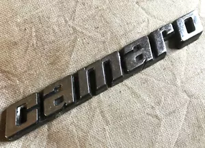 1978 1981 Chevrolet CAMARO Plastic Fender Emblem Badge Script OEM 1980 1979 - Picture 1 of 10