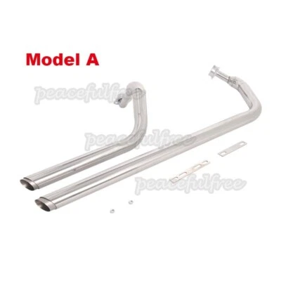 Silenciadores de sistema completo para Yamaha Virago 1100 750 XV750 XV1100 exaustor Siencer - Imagem 1 de 4